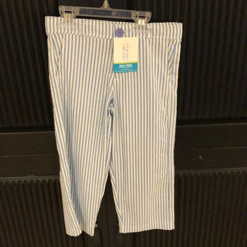 ❤️NWT Patsy Aiken Seersucker Pants - Size 6
